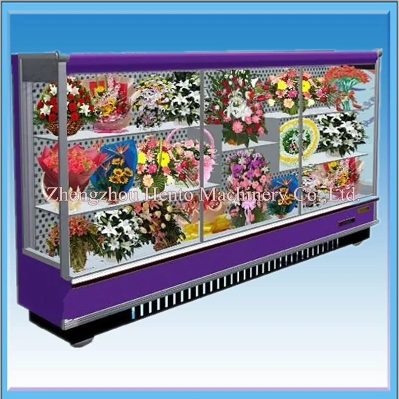 Showcase Fresh Stainless Flower Refrigerator Buy Flower Refrigerator