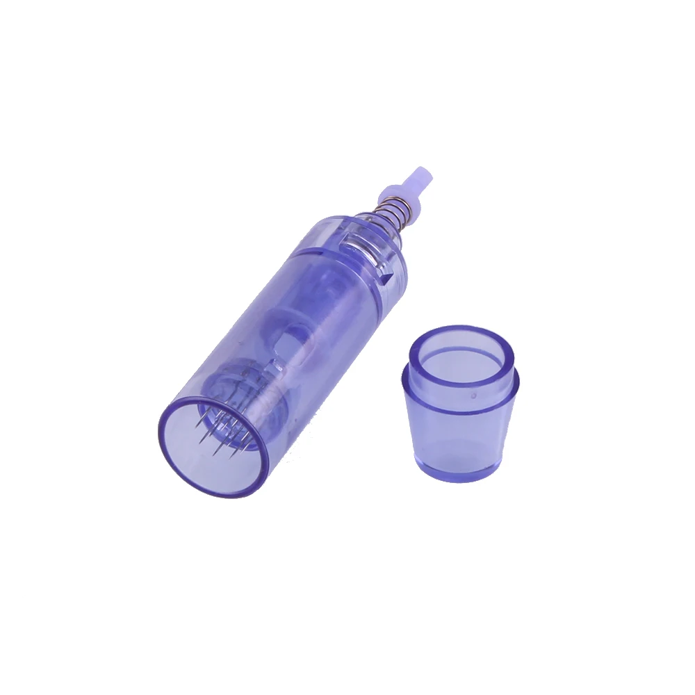 

Disposable needles cartridge for derma pen 9905 Series, Translucent-blue-short