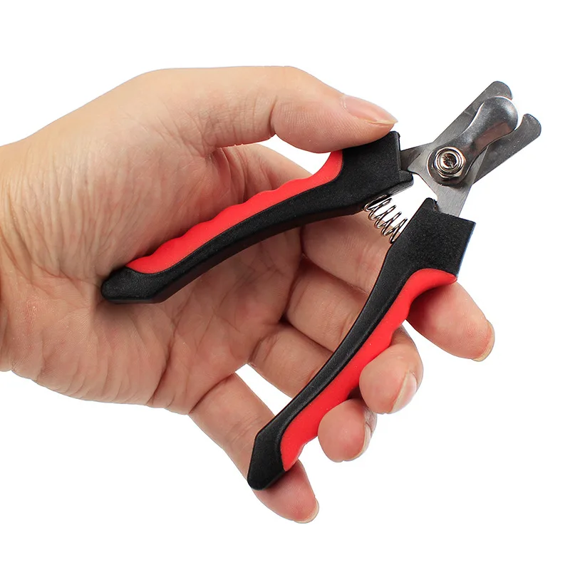 

Stainless Steel Pet Nail Cutter Professional Pet Grooming Scissors for Puppy Cats Dogs Accessories, As the picture