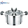 Hot selling stainless steel kitchenware with pot lid