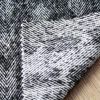 china factory shaoxing supplier clothing material 50 Wool/50 Polyester herringbone