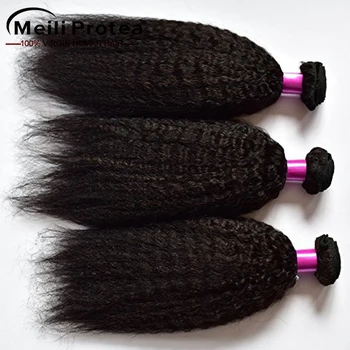 9a Grdae Yaki Kinky Straight Wholesale Brazilian Hair Weave