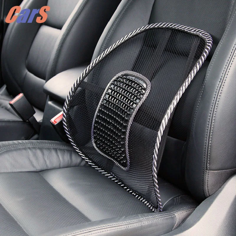 BEST Car Seat Cushion BUH9 Mesh Cloth Car Seat Support Cushion Lumbar Waist Back Support Lumbar