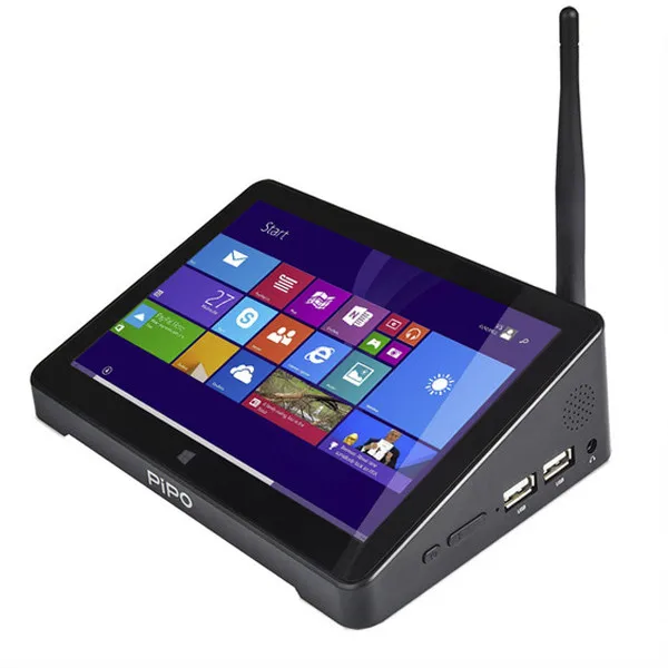 

Stock PIPO ODM/OEM mini pc X9S 3+64GB mini pc tablet quad core Windows terminals Mini all in one pc, Black
