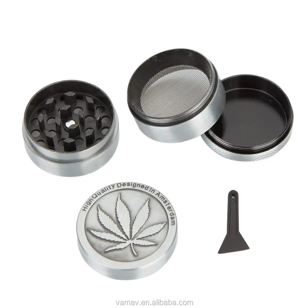 Yiwu Vamav Wholesale Classic Design 40mm Tobacco Grinder High Quality