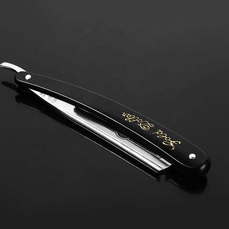
Cut Throat Shaving Straight Razor Carbon Steel Barber Sharpen Straight Razor Shave German Safty Shaver Throat Razors ABS Handle 