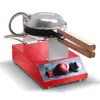 Best Price Commercial electric hong kong cone machine egg bubble waffle maker red color