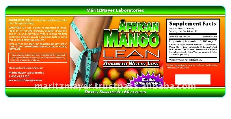 Pastillas mango africano para adelgazar