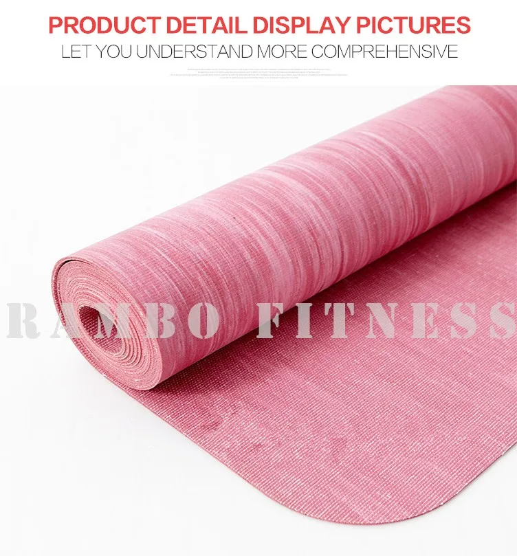 1.5mm thick Natural rubber yoga mat
