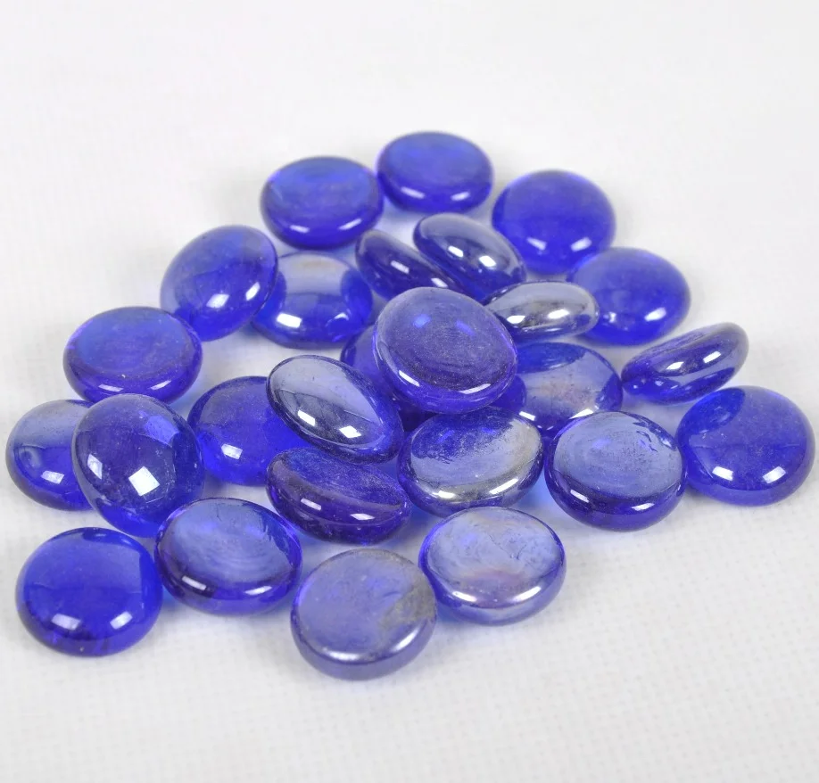 Wholesale Colourful Clear Transparent Glass Pebbles For Decoration Buy Clear Glass Cobble