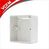 China High Quality Network RJ45 Wall mounted button box 86 type UK Back Box