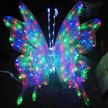 Beautiful Led Butterfly Motif Light For Theme Park Shopping Mall Garden ...