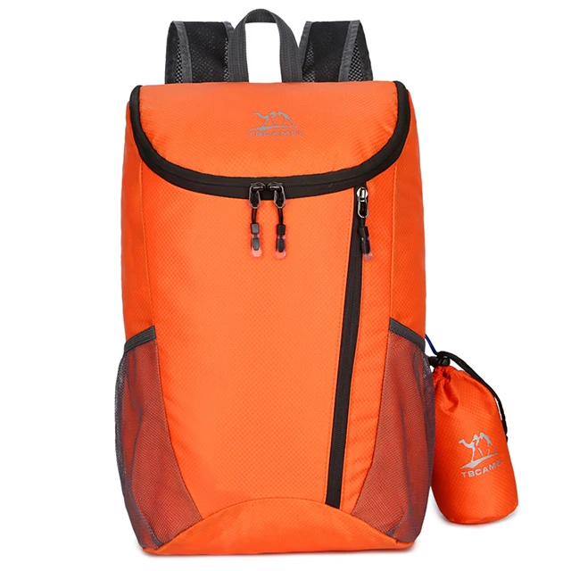 

China Alibaba Wholesale 2019 New Style Waterproof Nylon Backpack Collapsible Fashion Lightweight Backpack Outdoor Leisure Bag, 6colors