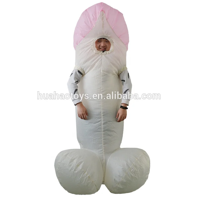 

Funny Inflatable Penis Costume Fancy Dress Hen Night Willy Party