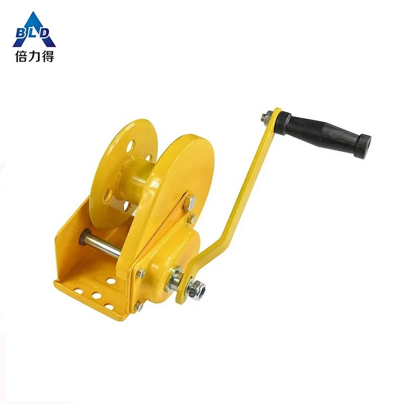 
CE SGS approved manufacturing 1200lbs powder coated small brake sailboat winch 