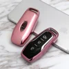 CHSKY Car Styling TPU Car Key Case Shell For Ford Edge Engine Mustang Mondeo Fiesta Car key Cover Smart Remote Key Case Shell