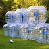 YY Inflatable Bumper Bubble Balls Body Zorb Ball Soccer Bumper Football 1.5m 1.2m 1m Blue