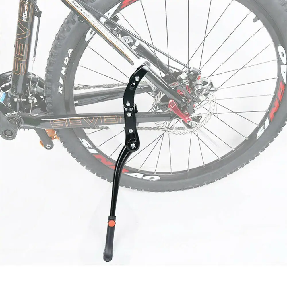 

Adjustable MTB Cycling Side Kick Stand Bicycle Kickstand/Road Bike Aluminum, Black