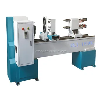 Wood Lathe Olt 1530 Double Axis And Single Blade Cnc Engraving Router Machine Making Chair Legs Stairs Buy Wood Lathe Olt 1530 Double Axis And