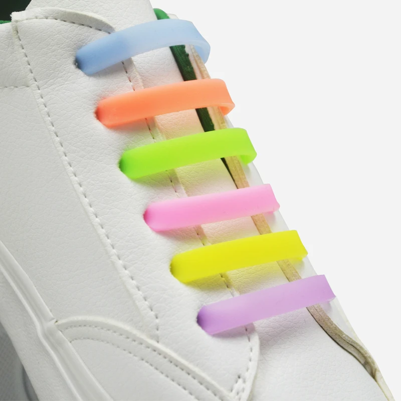 

Promotional gift corporate Sport Luminous Shoelace Glow In The Dark Fluorescent Shoelace, Pink, blue, purple and so on