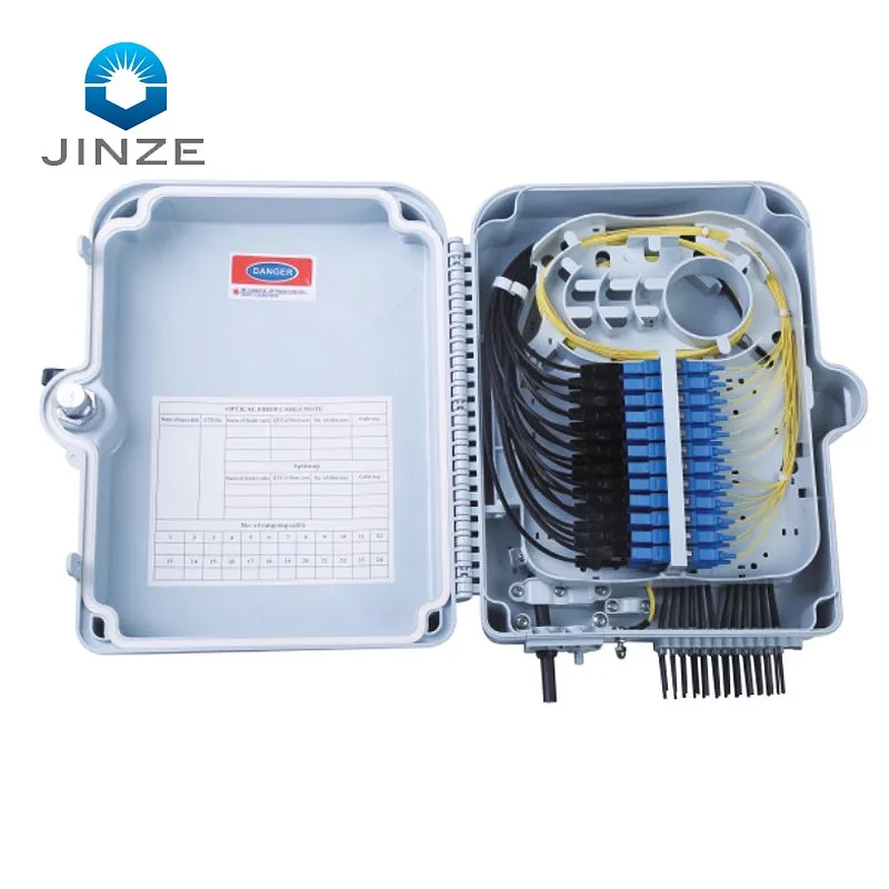 24 Cores Waterproof Cto Box Outdoor Fiber Optic Distribution Box Optical Termination Box With