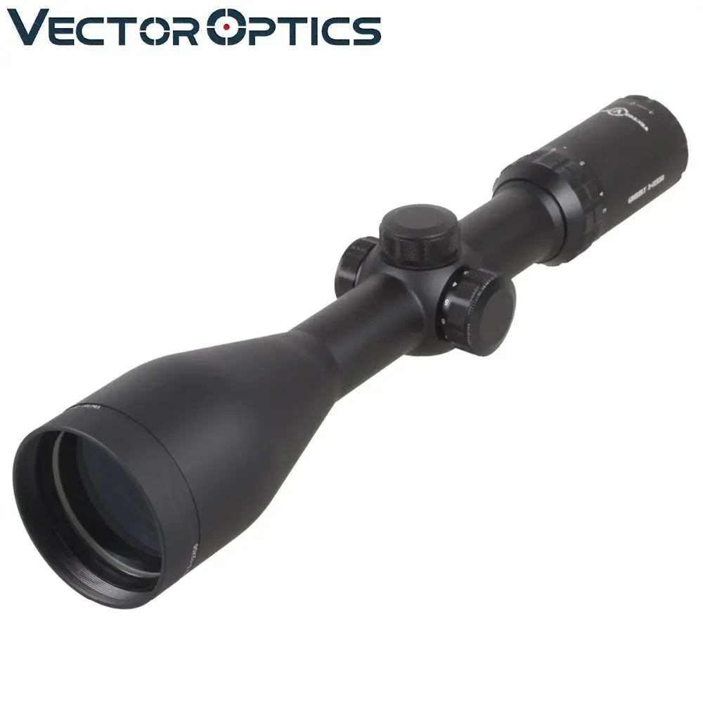 

Vector Optics Grizzly 3-12x56 E Hunting Rifle Scope Germany #4 Reticle Illuminated Dot for Middle Range Hunting