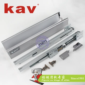 L660ha 40kg Load Kitchen Drawer Metal Box Soft Close Drawer Slide