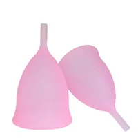 

FURUIZE Menstrual Cup Medical Grade Soft Silicone Lady Period Hygiene Reusable Cups