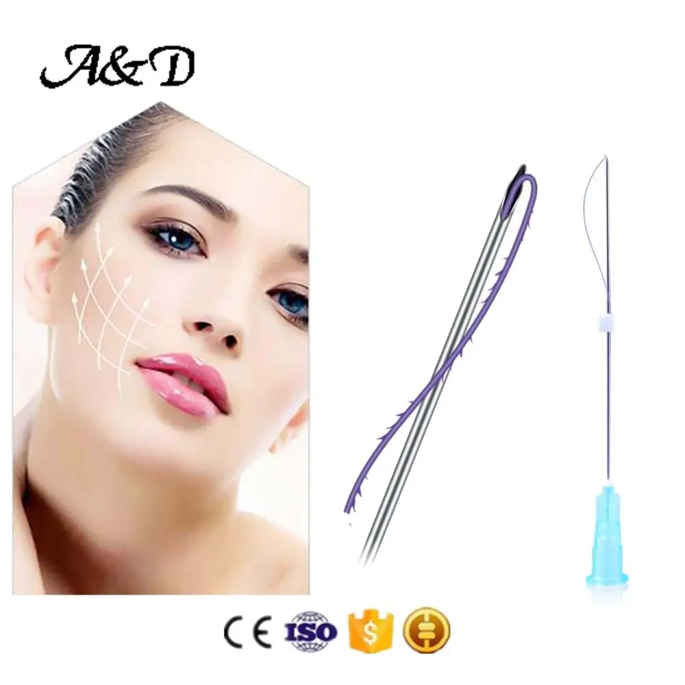 

2019 Pdo cog3D 21g100mmcollagen face lifting thread in injection & puncture instrument, N/a