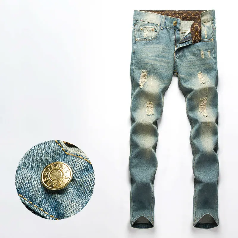 Fashion Branded Skinny Delhi Men Jeans From China Manufacturers