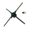 Giwox HOLO 65 Wifi 3D holographic display 3D hologram Fan 720P four blades 3D hologram projector for indoor outdoor use