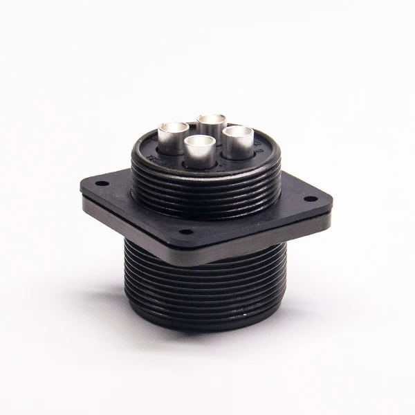 Jae N/ms3102a2222p Panel Mount 4 Pin Male Socket Military Power