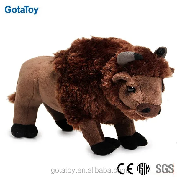 stuffed bull toy