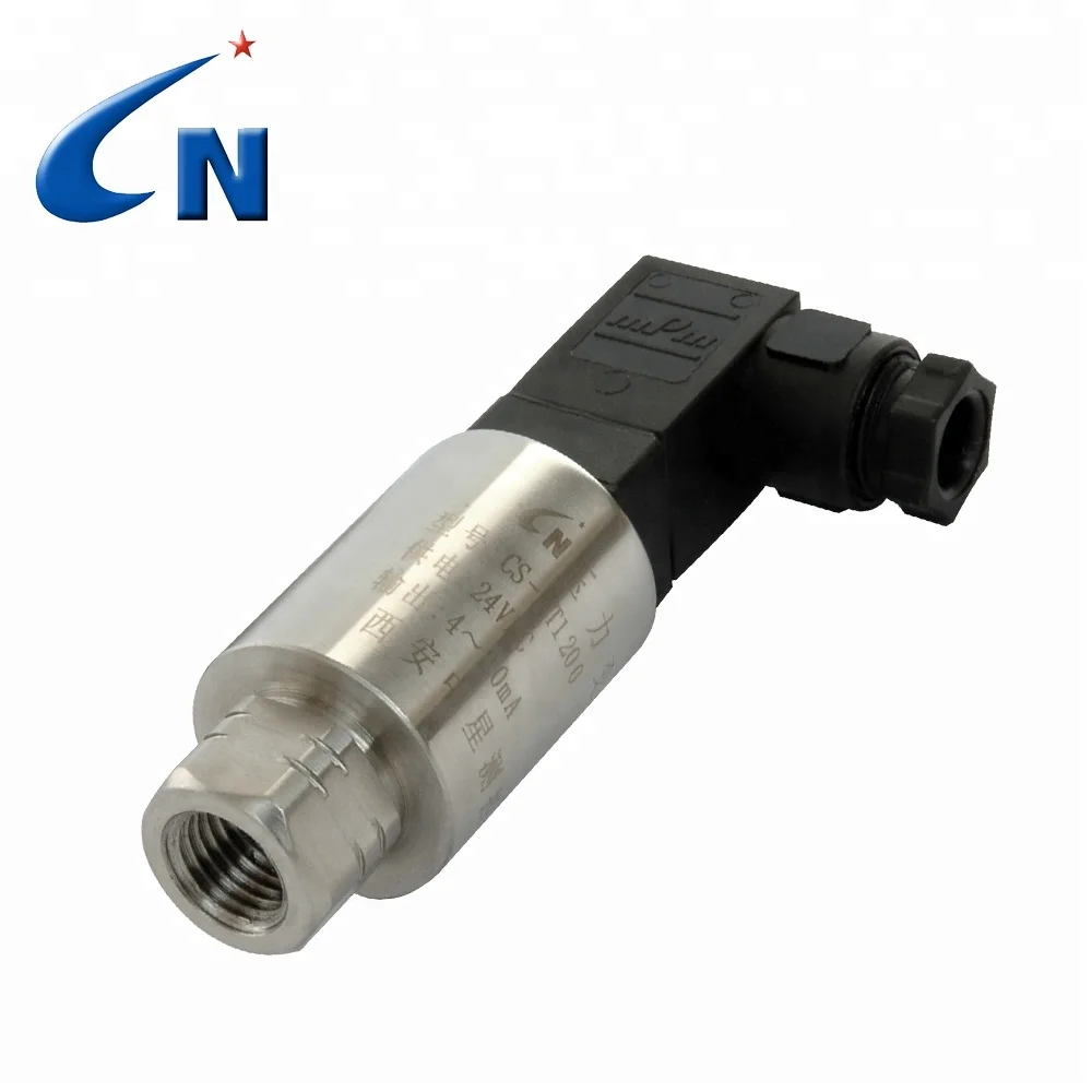 CS-PT1100 1/4" Female Flare Pressure Transmitter 0-10 bar 10-30VDC 4-20ma 