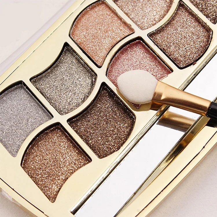 private label eye shadow multi color makeup eye shadow palette