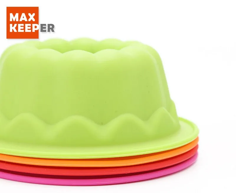 

Silicone Bakeware Big Cake Mold Round Shape Mold Cake Decorating Tools, Color