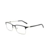 Handwork Engraving Print Eyewear Rectangle Metal Optical Eyeglasses Men Women Frame