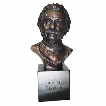 Famous Antique Casting Bronze Albert Einstein Bust - Buy Bronze Albert 