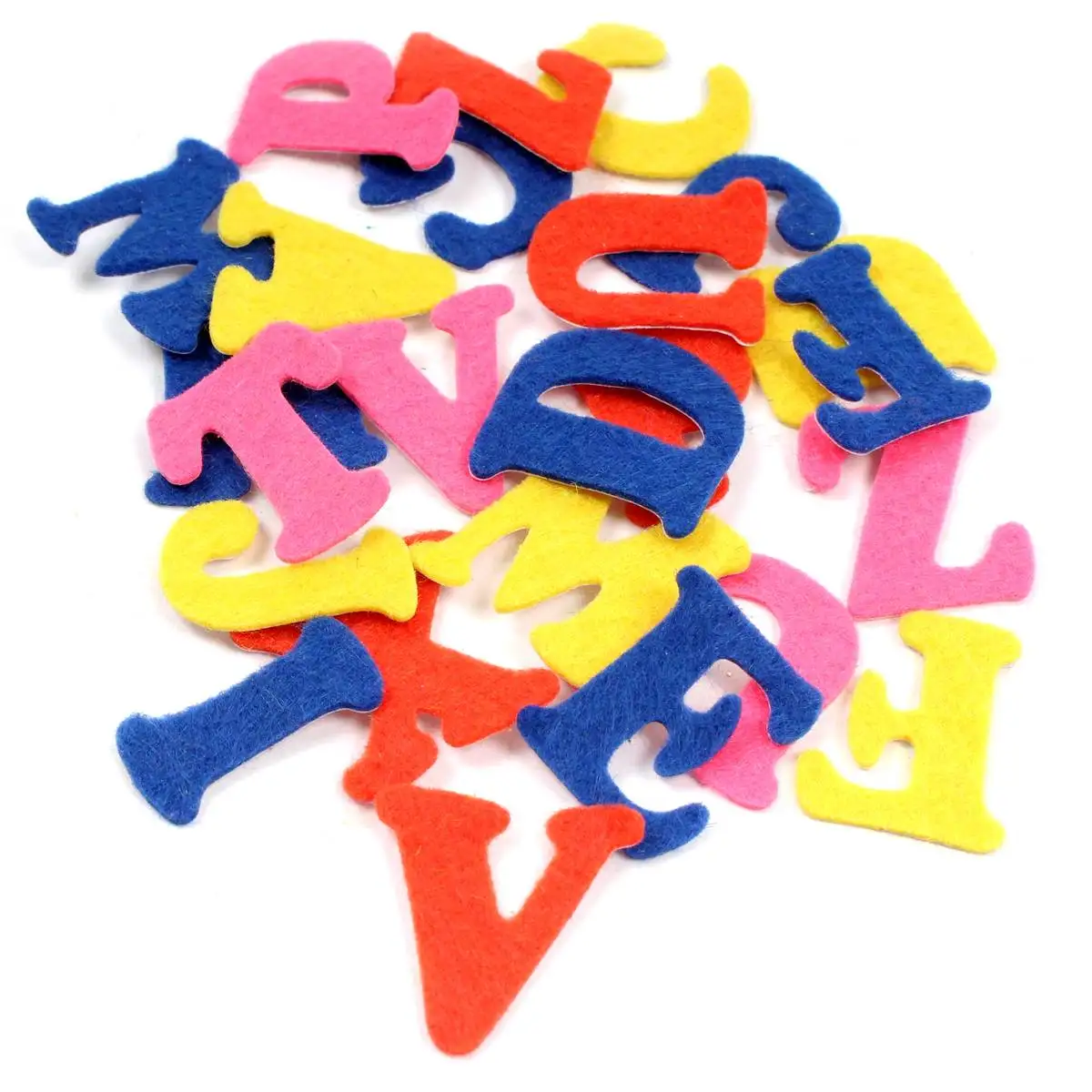 Customized Die Cut Adhesive Felt Alphabet Letter Stickers For Diy Craft Ornament Buy Felt