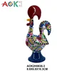Modern Home Artificial Creative Figure Portuguese Polyresin Rooster