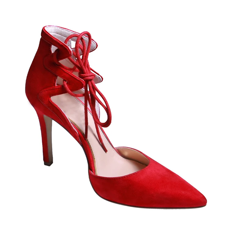 designer red heels