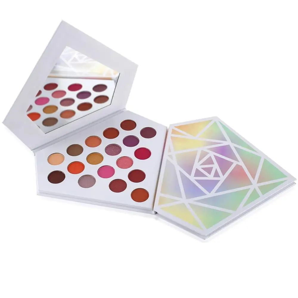 

Private Label Make Up Cosmetics no brand makeup matte Eyeshadow with 18 colors, N/a