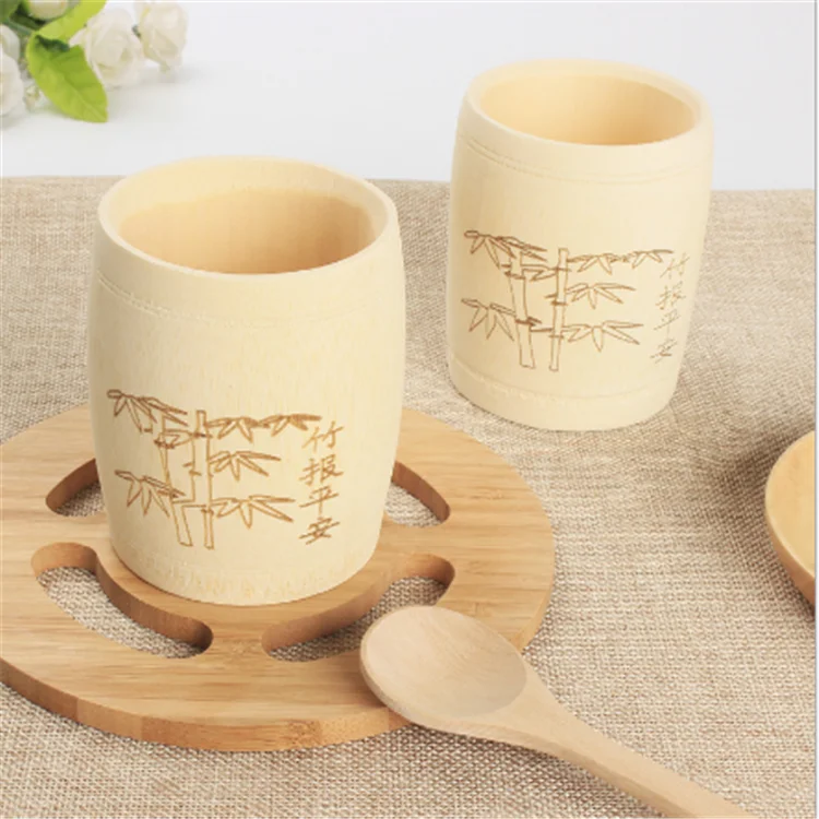 Wholesale directly high quality bamboo japanese tea cup
