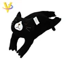 2019 Soft Black Alternative Long Leg Cartoon Cat Of cat stuffed Plush Toy