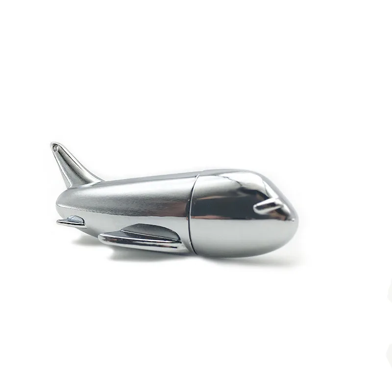 

Metal AirPlane USB 2.0 Flash Drive Pad Print Logo