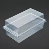 China Spring Packing factory custom APET RPET PLA packaging biodegradable tray Log cake box loaf bread packing