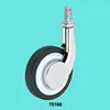 2 inch Plastic Wheel Threaded Screw Caster for Furniture