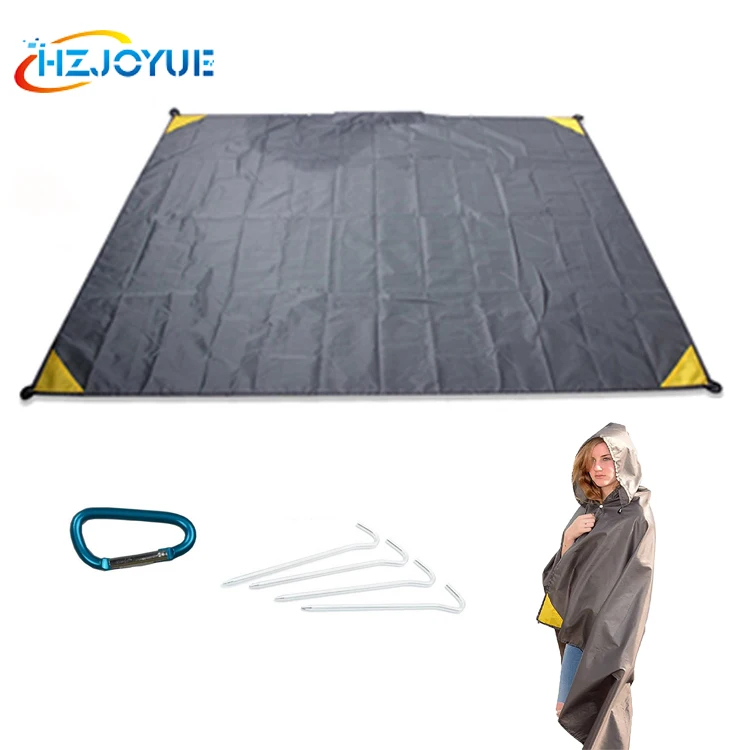 Outdoor Pocket Blanket Foldable Beach Mat Waterproof Picnic Travel