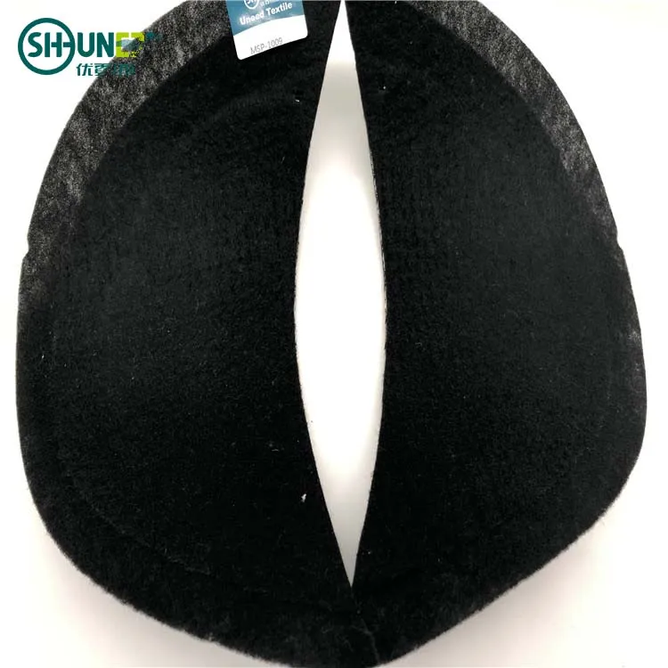 Garment Accessory Molded Shoulder Pads For Men Garments Or Suits Or Uniforms Warehouse Polyester