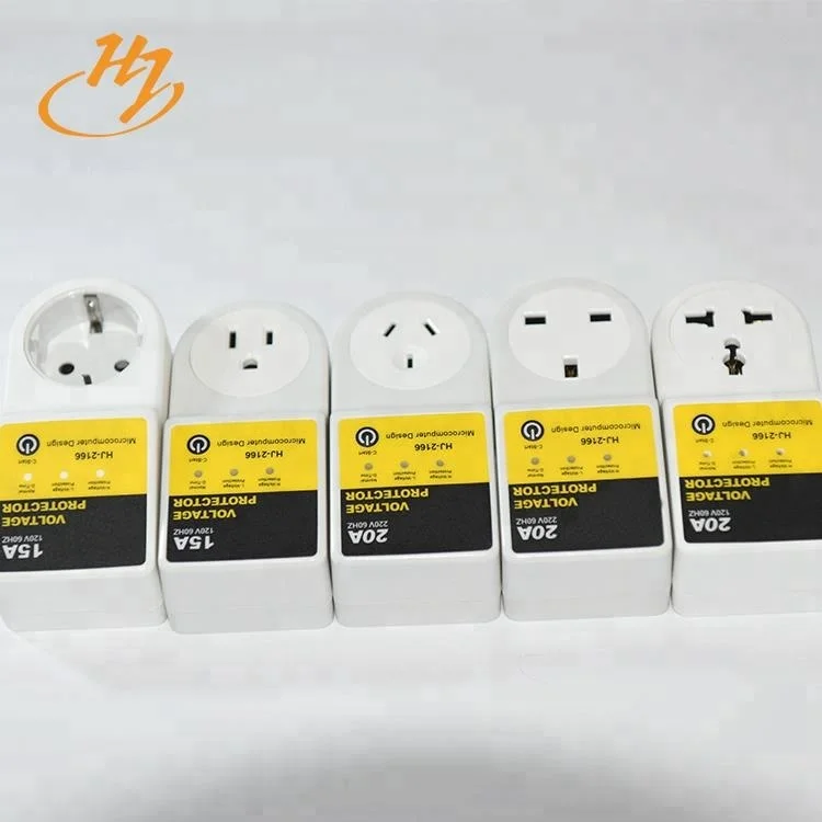 
Huijun Brand AC 110V 220V Power Surge Protector Voltage Protector 